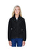 Harriton Sweatshirts/Fleece XS / Black Harriton M990W: Ladies' 8 oz. Full-Zip Fleece