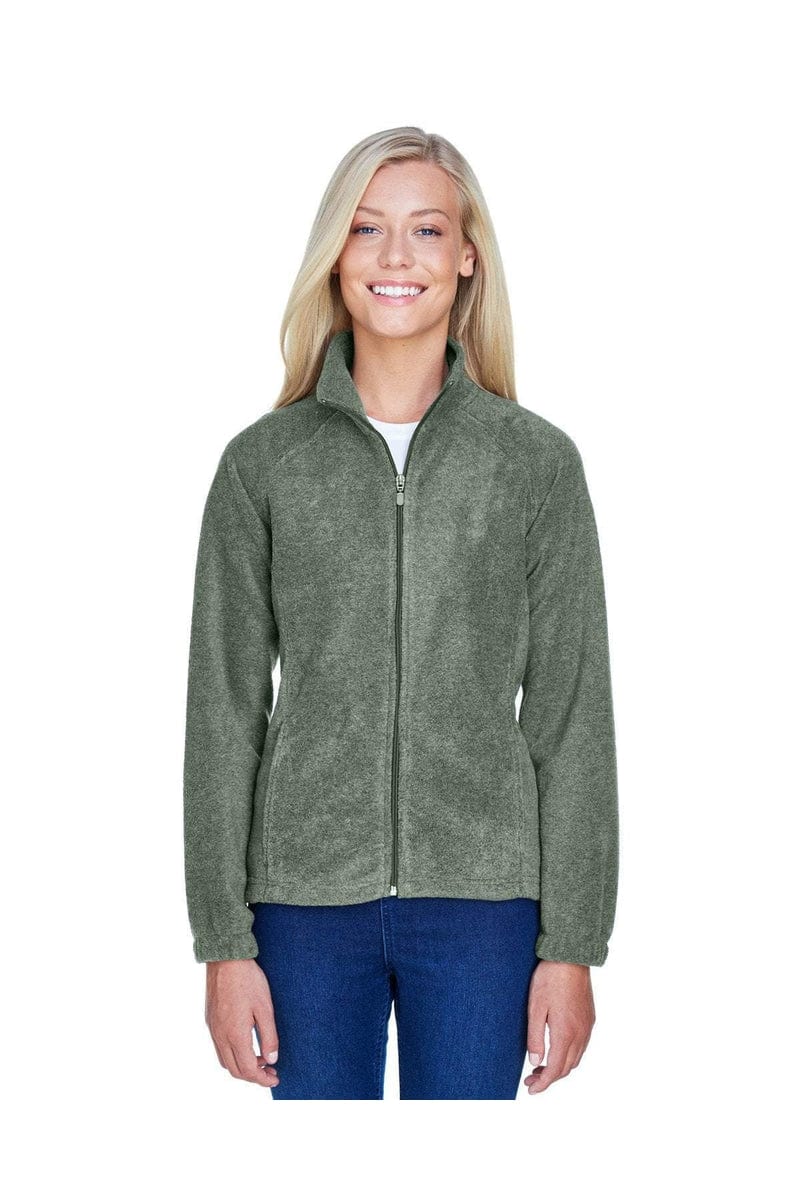 Harriton M990W Ladies 8 oz. Full Zip Fleece Bulkthreads Bulkthreads