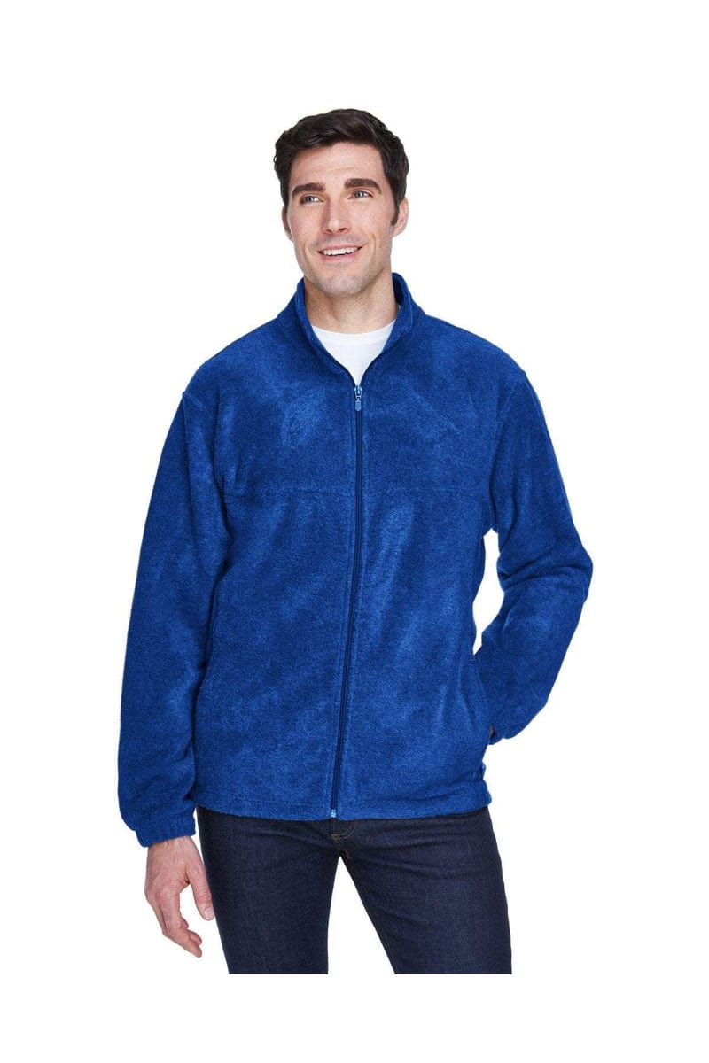 Harriton M990 Men s 8 oz. Full Zip Fleece Bulkthreads Bulkthreads