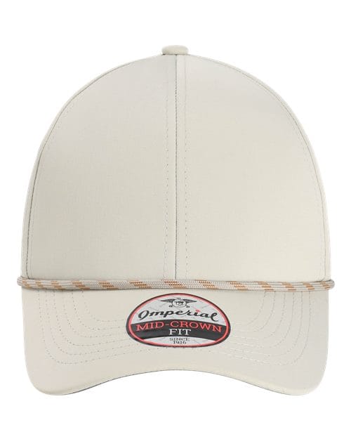 Imperial 11606 Adjustable / Putty 6054-The Habanero Performance Rope Cap