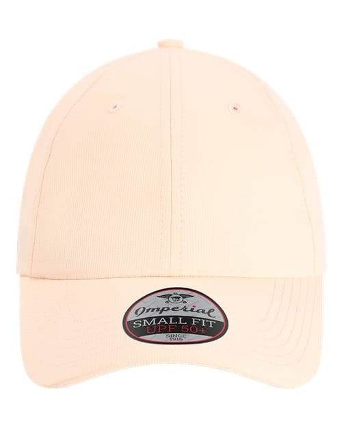 Imperial L338-The Hinsen Performance Ponytail Cap in Peach