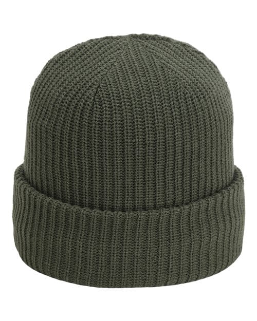Imperial 11611 One Size / Earth Green 6020-The Mogul Cuffed Beanie