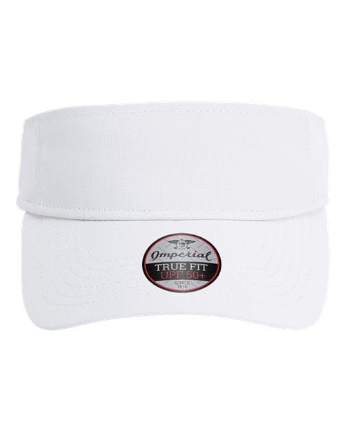 Imperial 11614 Adjustable / White 3124P-The Performance Phoenix Visor