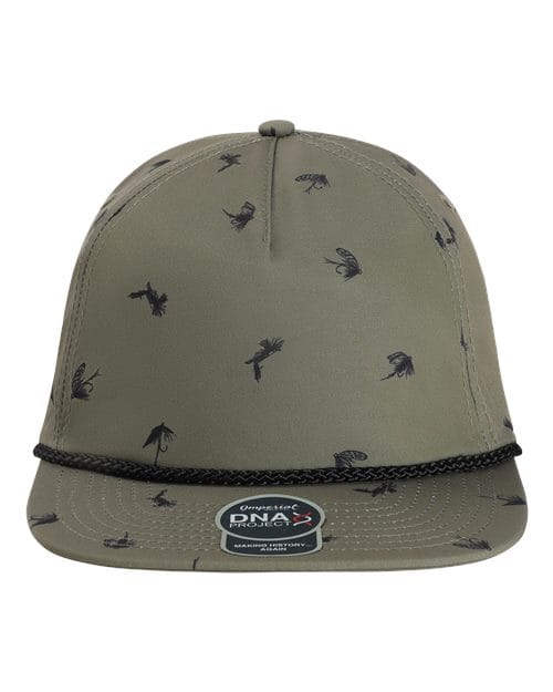 Imperial DNA014-The Golden Hour Cap in Olive Green