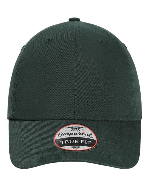 Imperial X210B-The Original Buckle Dad Hat in Dark Green