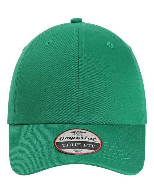 Imperial X210B-The Original Buckle Dad Hat in Grass Green