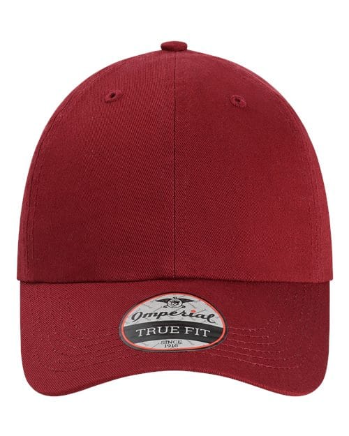 Imperial X210B-The Original Buckle Dad Hat in Maroon