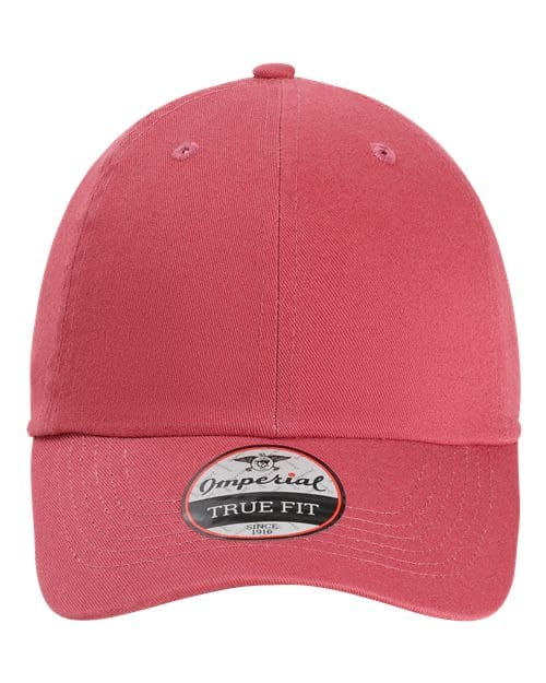 Imperial X210B-The Original Buckle Dad Hat in Nantucket Red