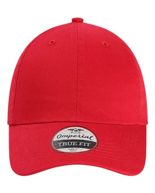 Imperial X210B-The Original Buckle Dad Hat in Red