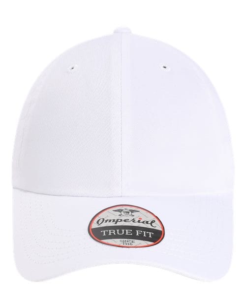 Imperial X210B-The Original Buckle Dad Hat in White