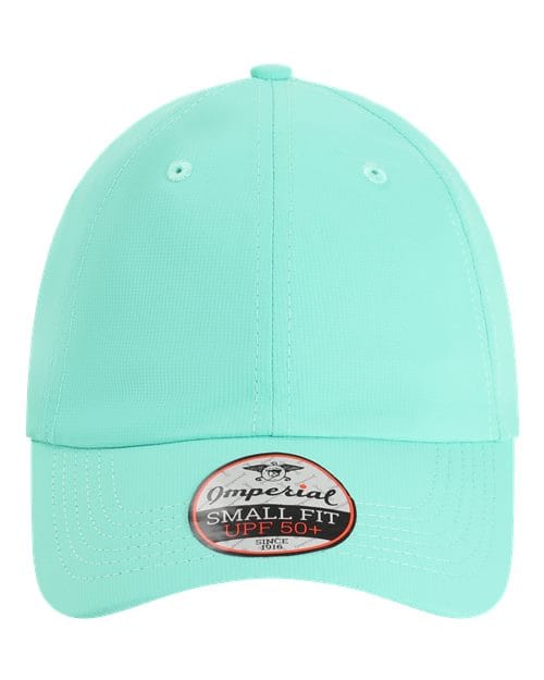 Imperial 12197 Adjustable / Aqua L210P-The Original Small Fit Performance Cap