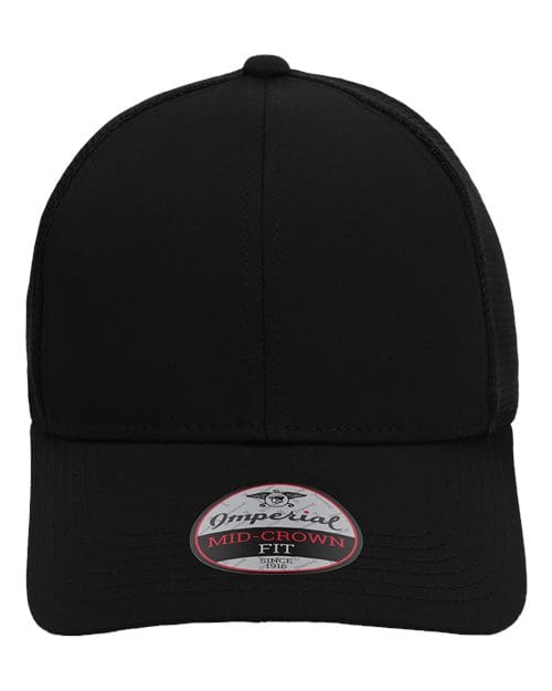 Imperial 15615 Adjustable / Black 1988M-The Whitaker Mesh Cap