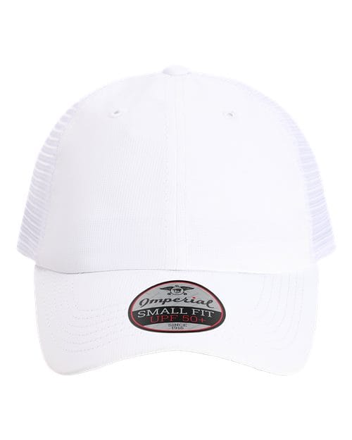 Imperial L338M-The Hinsen Mesh Back Cap in White