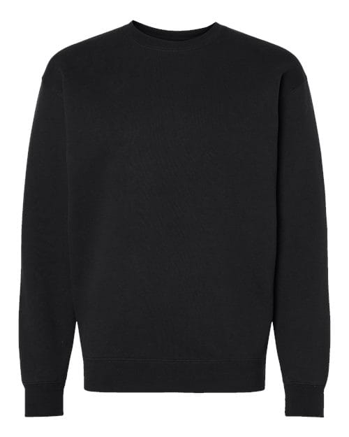 Independent Trading Co. 11977 XS / Black IND3000-Unisex Heavyweight Crewneck Sweatshirt