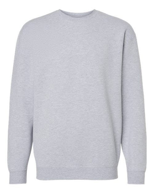 Independent Trading Co. 11977 XS / Grey Heather IND3000-Unisex Heavyweight Crewneck Sweatshirt