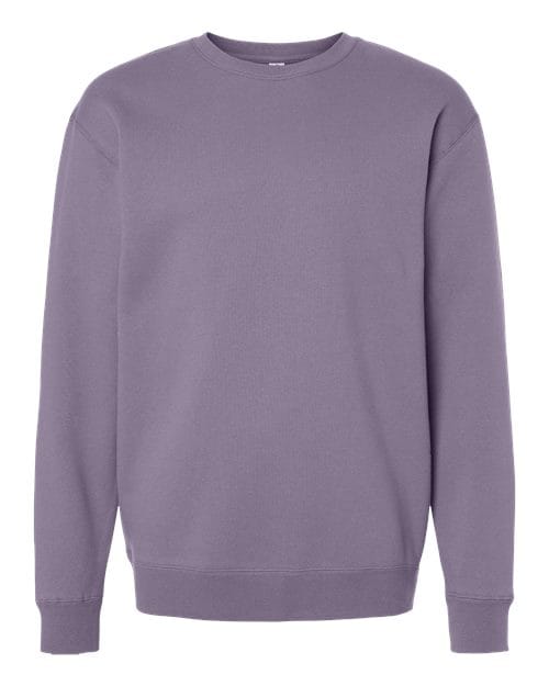 Independent Trading Co. 11977 XS / Plum IND3000-Unisex Heavyweight Crewneck Sweatshirt