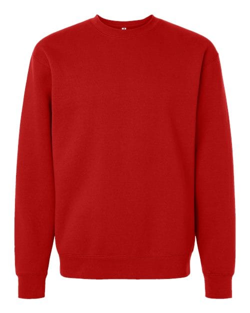 Independent Trading Co. 11977 XS / Red IND3000-Unisex Heavyweight Crewneck Sweatshirt