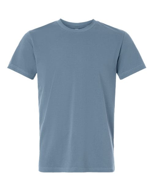 Independent Trading Co. PRM180PT Unisex Premium T-Shirt in Pigment Slate Blue