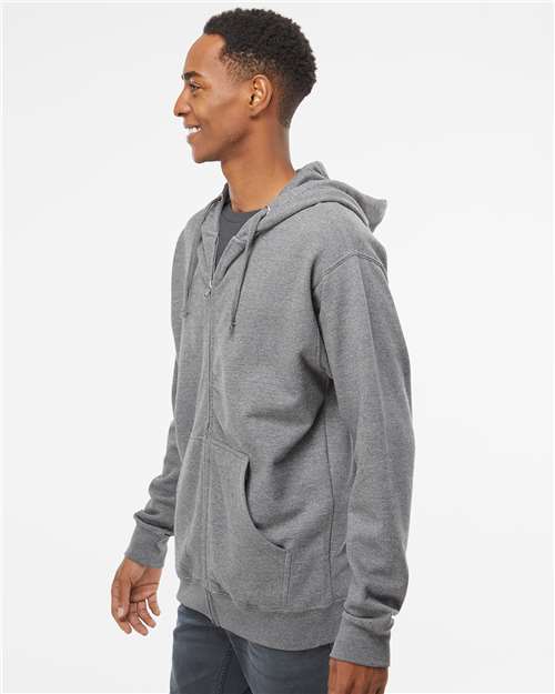 Independent Trading Co. 1829 SS4500Z-Unisex Midweight Full-Zip Hooded Sweatshirt