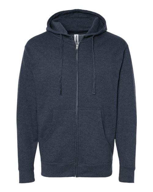 Independent Trading Co. 1829 SS4500Z-Unisex Midweight Full-Zip Hooded Sweatshirt