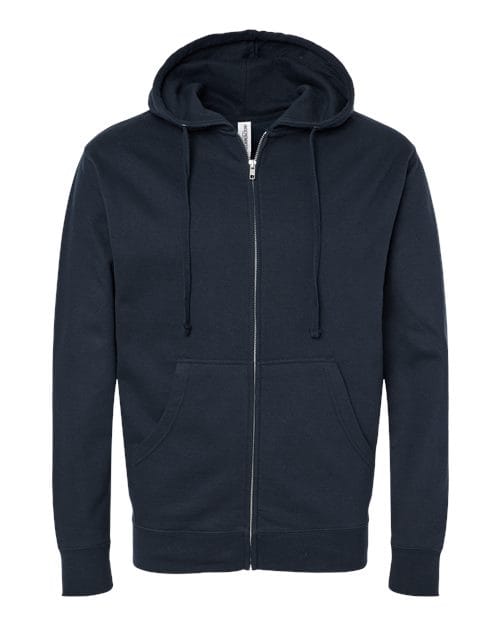 Independent Trading Co. 1829 SS4500Z-Unisex Midweight Full-Zip Hooded Sweatshirt