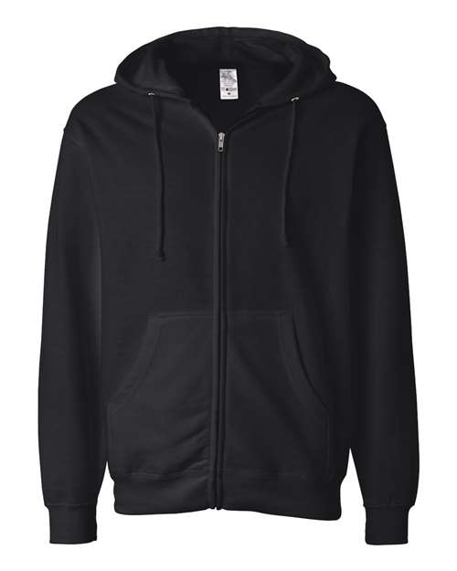 Independent Trading Co. 1829 SS4500Z-Unisex Midweight Full-Zip Hooded Sweatshirt