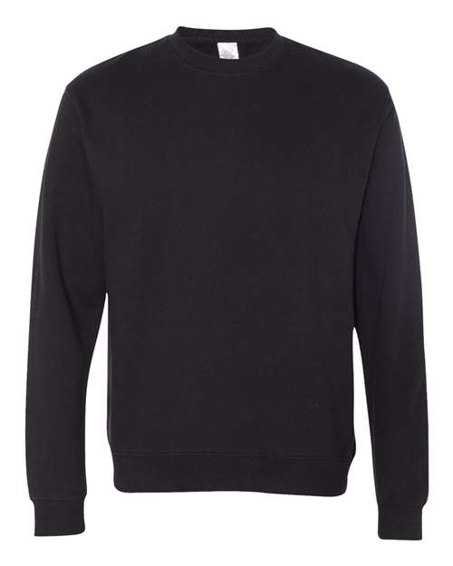 Independent Trading Co. 2771 S / Black SS3000: Unisex Midweight Crewneck Sweatshirt