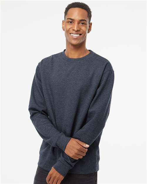 Independent Trading Co. 2771 S / Classic Navy Heather Independent Trading Co. SS3000 Unisex Midweight Crewneck Sweatshirt