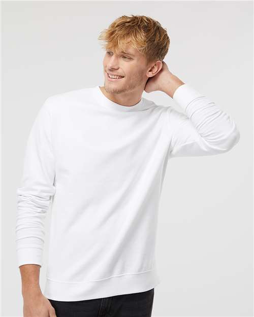 Independent Trading Co. 2771 S / White Independent Trading Co. SS3000 Unisex Midweight Crewneck Sweatshirt