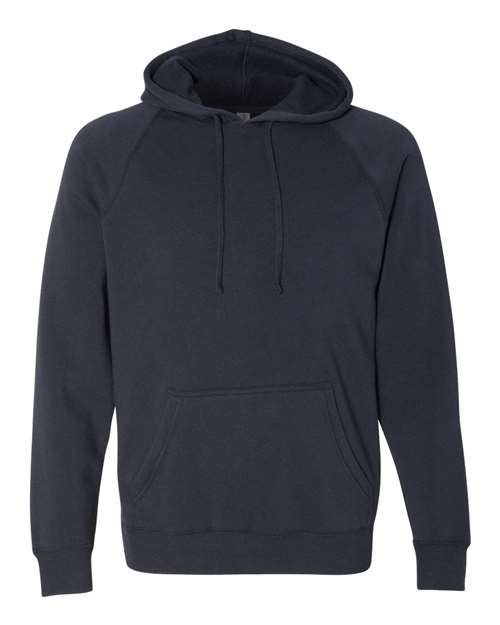 Independent Trading Co. 3304 S / Classic Navy PRM33SBP-Unisex Special Blend Raglan Hooded Sweatshirt