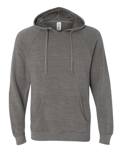 Independent Trading Co. 3304 XS / Nickel PRM33SBP-Unisex Special Blend Raglan Hooded Sweatshirt