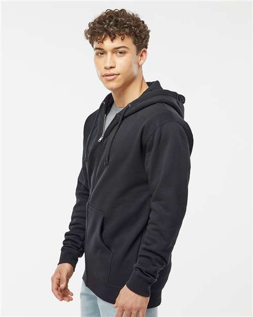 Independent Trading Co. 360 IND4000Z-Unisex Heavyweight Full-Zip Hooded Sweatshirt