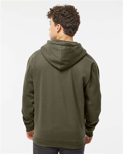 Independent Trading Co. 360 IND4000Z-Unisex Heavyweight Full-Zip Hooded Sweatshirt