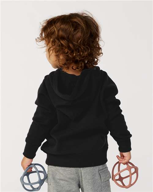 Independent Trading Co. PRM10TSB Toddler Special Blend Hooded Raglan Sweatshirt in 