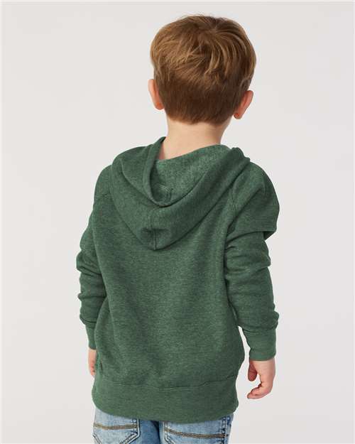Independent Trading Co. PRM10TSB Toddler Special Blend Hooded Raglan Sweatshirt in 