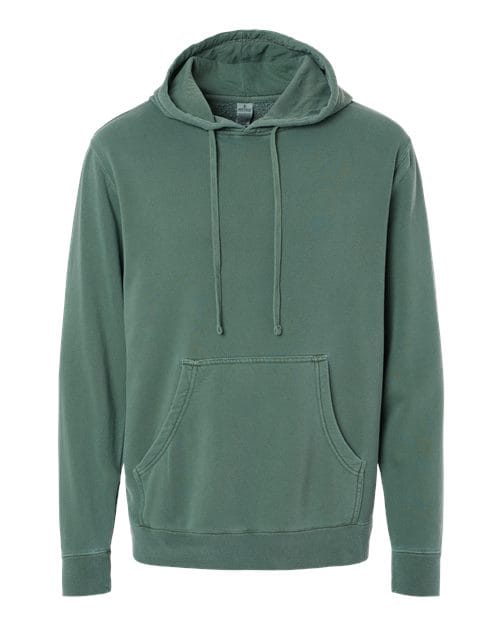 Independent Trading Co. 6015 PRM4500: Unisex Midweight Pigment-Dyed Hooded Sweatshirt