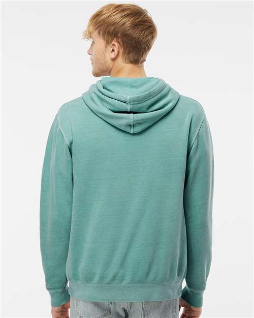 Independent Trading Co. 6015 PRM4500: Unisex Midweight Pigment-Dyed Hooded Sweatshirt