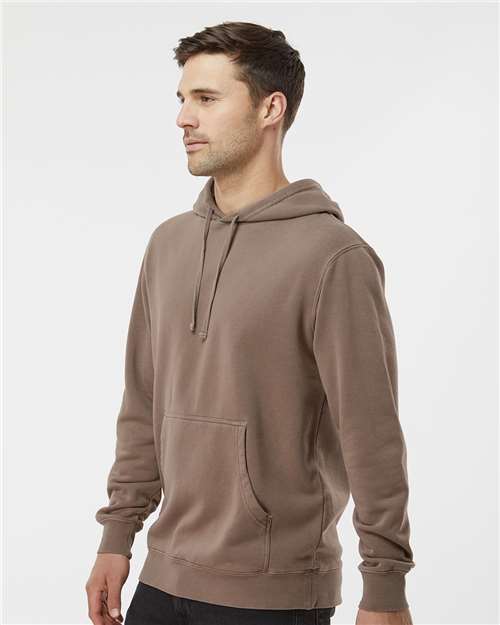 Independent Trading Co. 6015 PRM4500: Unisex Midweight Pigment-Dyed Hooded Sweatshirt