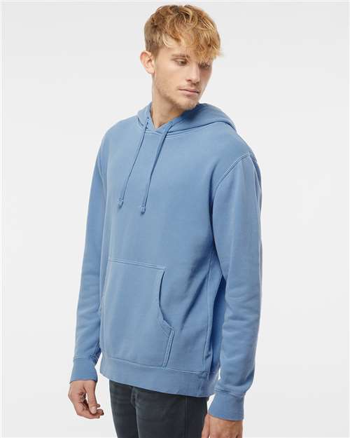 Independent Trading Co. 6015 PRM4500: Unisex Midweight Pigment-Dyed Hooded Sweatshirt