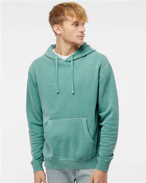 Independent Trading Co. 6015 PRM4500: Unisex Midweight Pigment-Dyed Hooded Sweatshirt