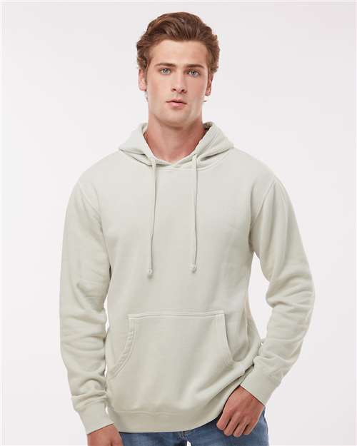 Independent Trading Co. 6015 PRM4500: Unisex Midweight Pigment-Dyed Hooded Sweatshirt