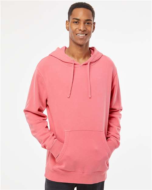 Independent Trading Co. 6015 PRM4500: Unisex Midweight Pigment-Dyed Hooded Sweatshirt