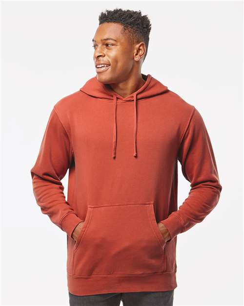Independent Trading Co. 6015 PRM4500: Unisex Midweight Pigment-Dyed Hooded Sweatshirt