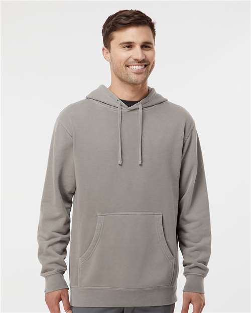 Independent Trading Co. 6015 PRM4500: Unisex Midweight Pigment-Dyed Hooded Sweatshirt