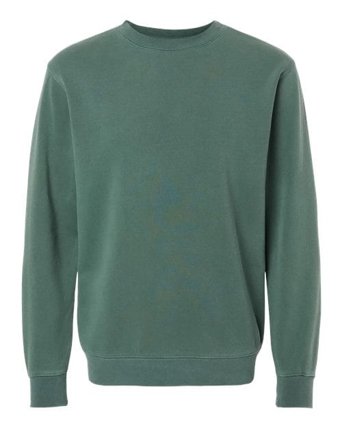 Independent Trading Co. 6717 PRM3500: Unisex Midweight Pigment-Dyed Crewneck Sweatshirt
