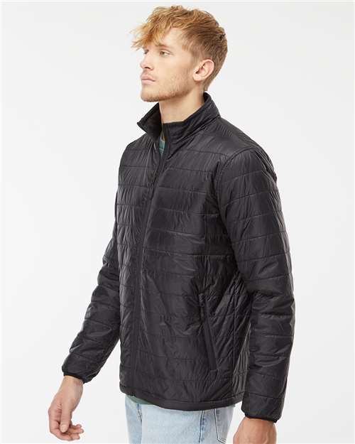Independent Trading Co. 7790 EXP100PFZ: Men's Puffer Jacket