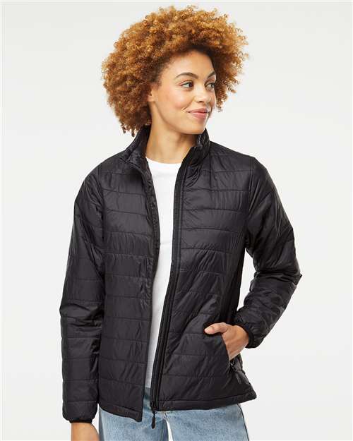 Independent Trading Co. 7792 EXP200PFZ: Women's Puffer Jacket