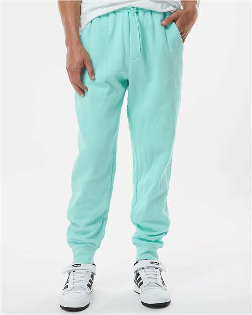 Independent Trading Co. 8607 S / Mint IND20PNT: Men's Midweight Fleece Sweatpants