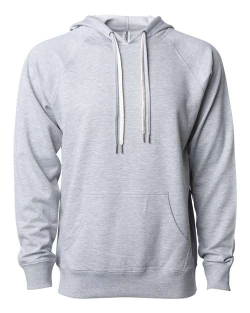 Independent Trading Co. 9126 SS1000: Unisex Icon Lightweight Loopback Terry Hooded Sweatshirt