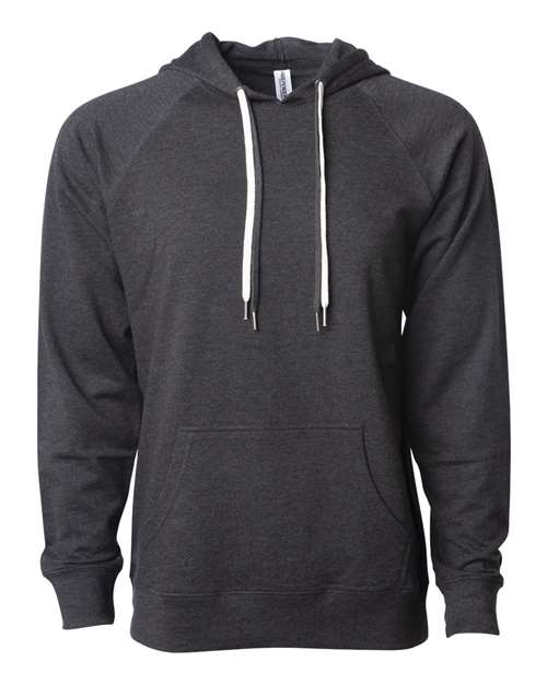 Independent Trading Co. 9126 SS1000: Unisex Icon Lightweight Loopback Terry Hooded Sweatshirt